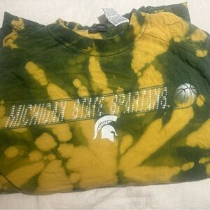 Vintage Michigan State University Basketball Long sleeve